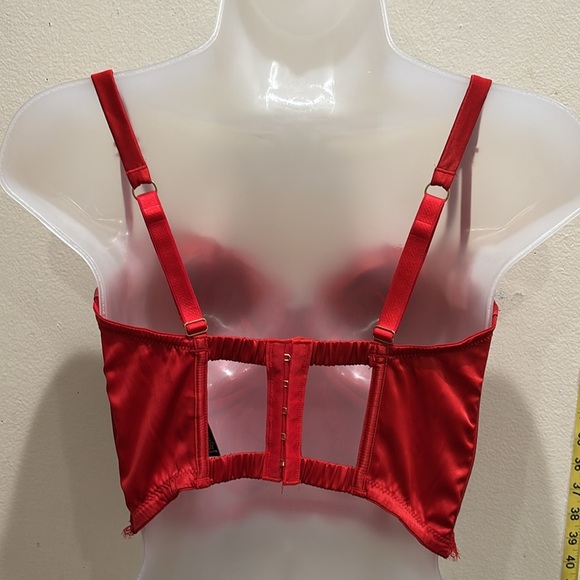 Victoria's Secret Red Lace Bra Top - Picture 3 of 5